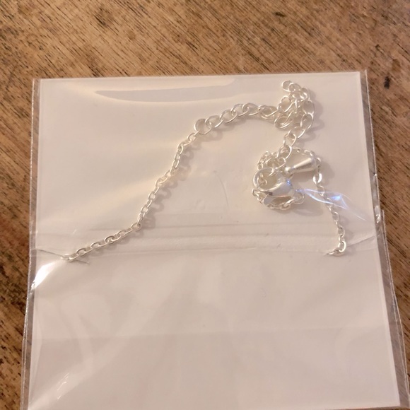 New silver plated stainless steel bracelet - Picture 2 of 2